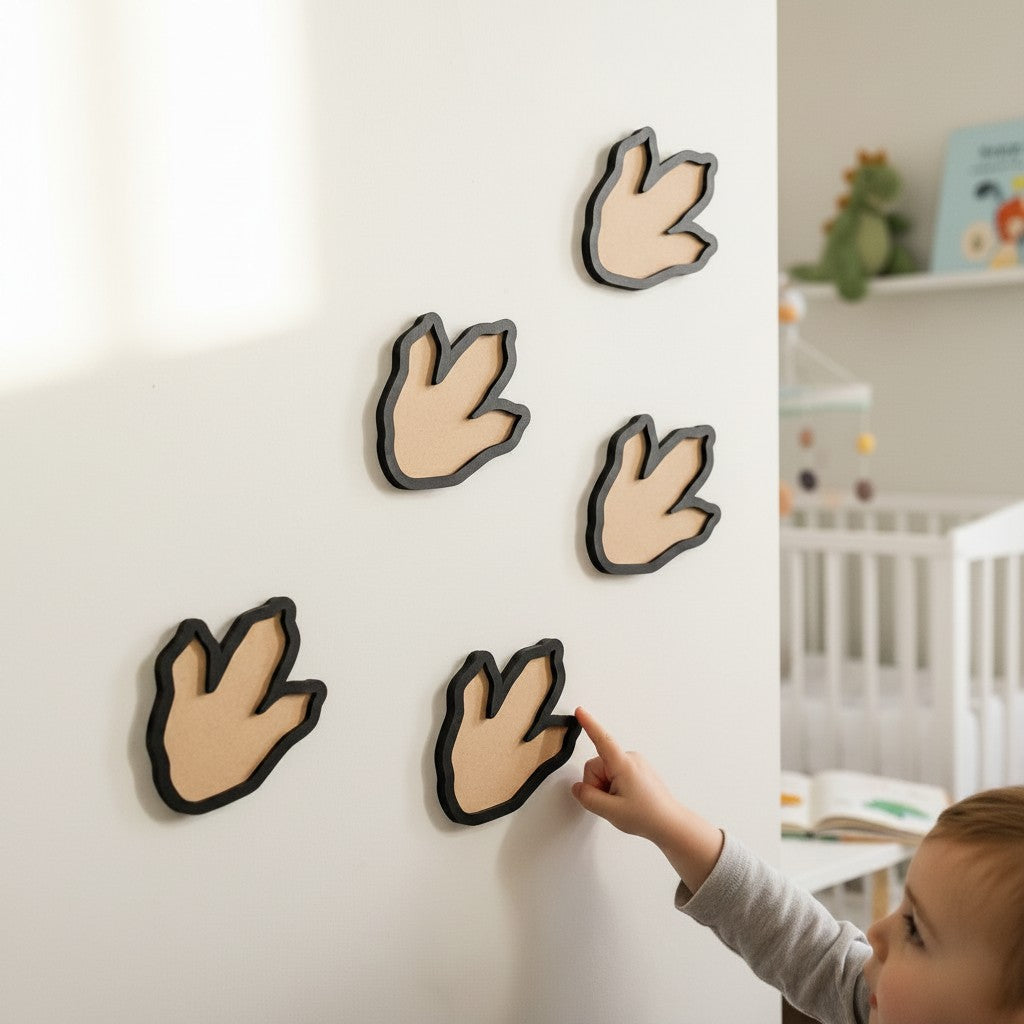 Dinosaur Footprints Wall Decor