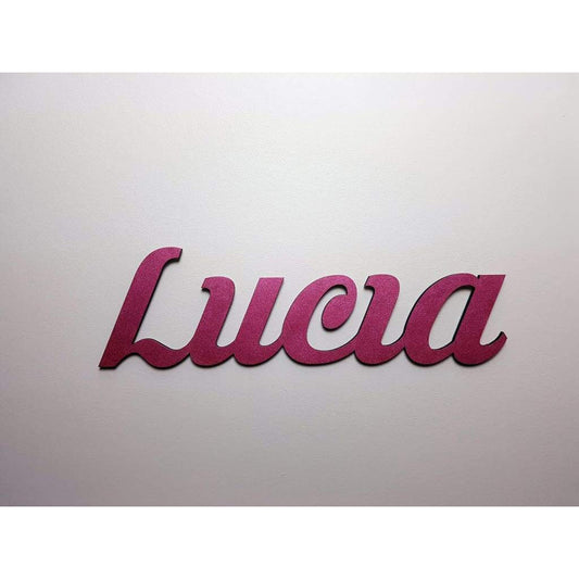 Wall Name Plaque Free Personalisation - Laser Cut Name Plaque