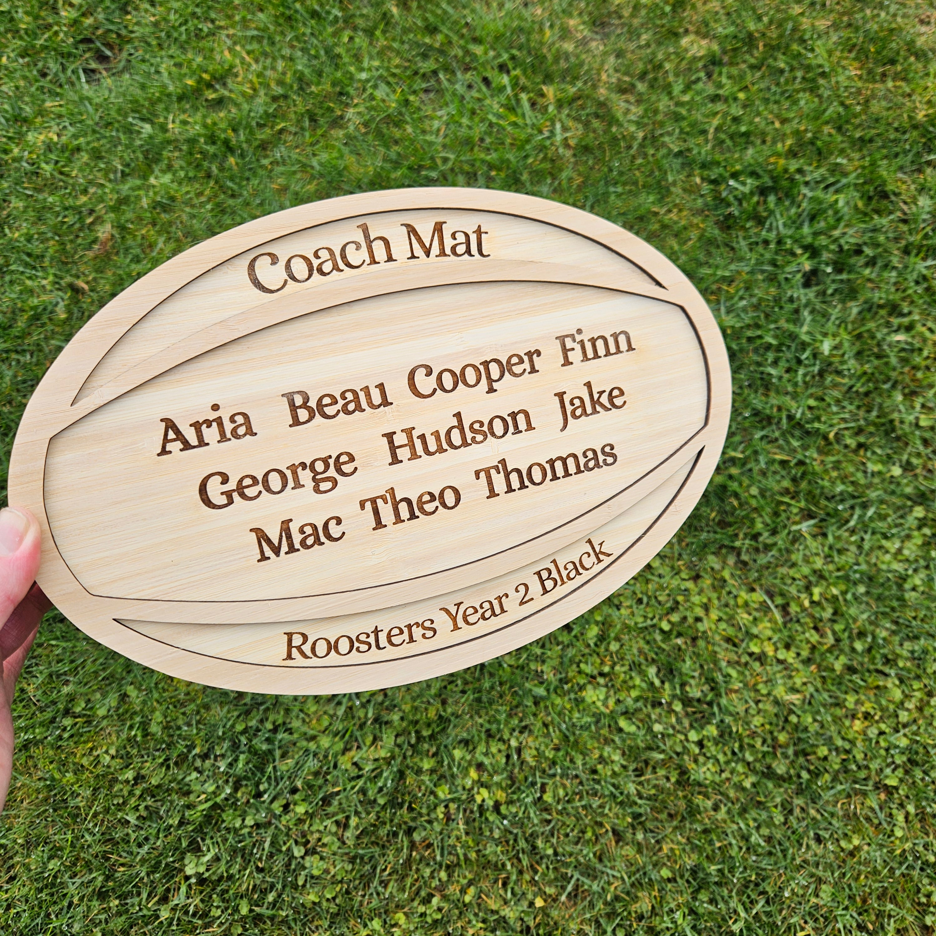 Rugby Ball Coach Trophee