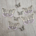 Bamboo Butterfly Set Pink - Craft Shape