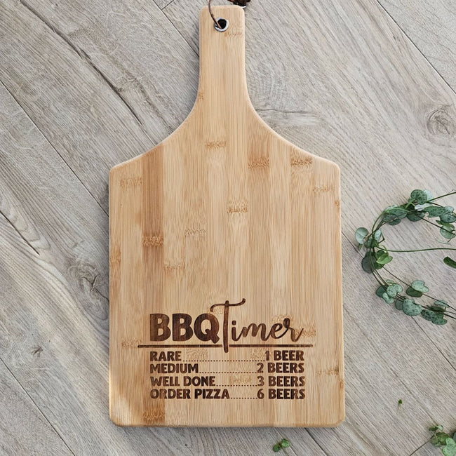 Bamboo Cheese Board BBQ Timer - Cheese Boards