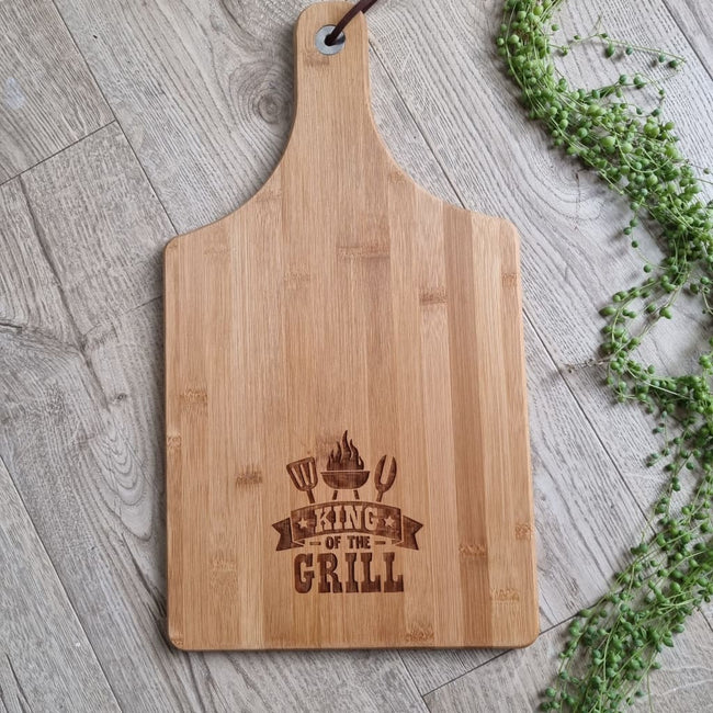 Bamboo Cheese Board - King Of The Grill - Cheese Boards