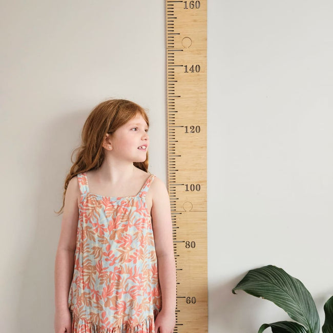 Bamboo Sectional Height Chart - Height Chart