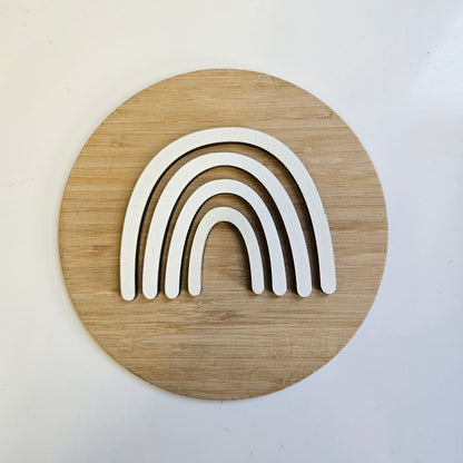 Clearance Items - Bamboo and White Rainbow
