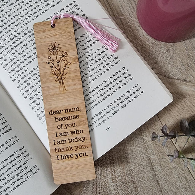 Dear Mum I Love You Bookmark - Bookmarks