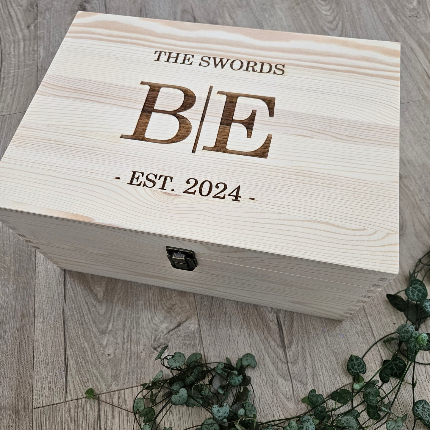 Initials Established Keepsake Box (Pre-Order)