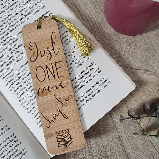 Just One More Chapter Bookmark - Bookmarks