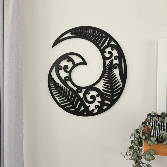 Koru Wall Art - Geometric Animals