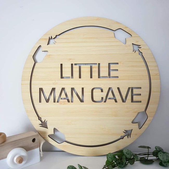Little Man Cave Bamboo - 20cm / Arrows - Baby