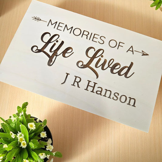 Memories Of A Life Lived Keepsake Box (Pre-Order)