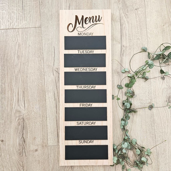 Natural Pine Menu board - General Signs