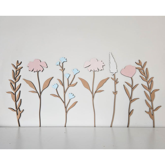 Pastel Wildflower set - Craft Shape