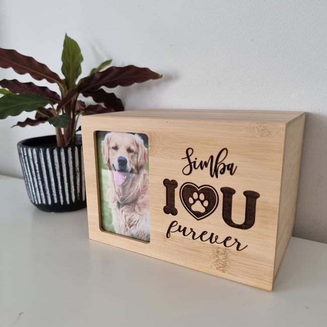 Pet Memorial - I Love You Furever - Personalised. - Pet Memorial