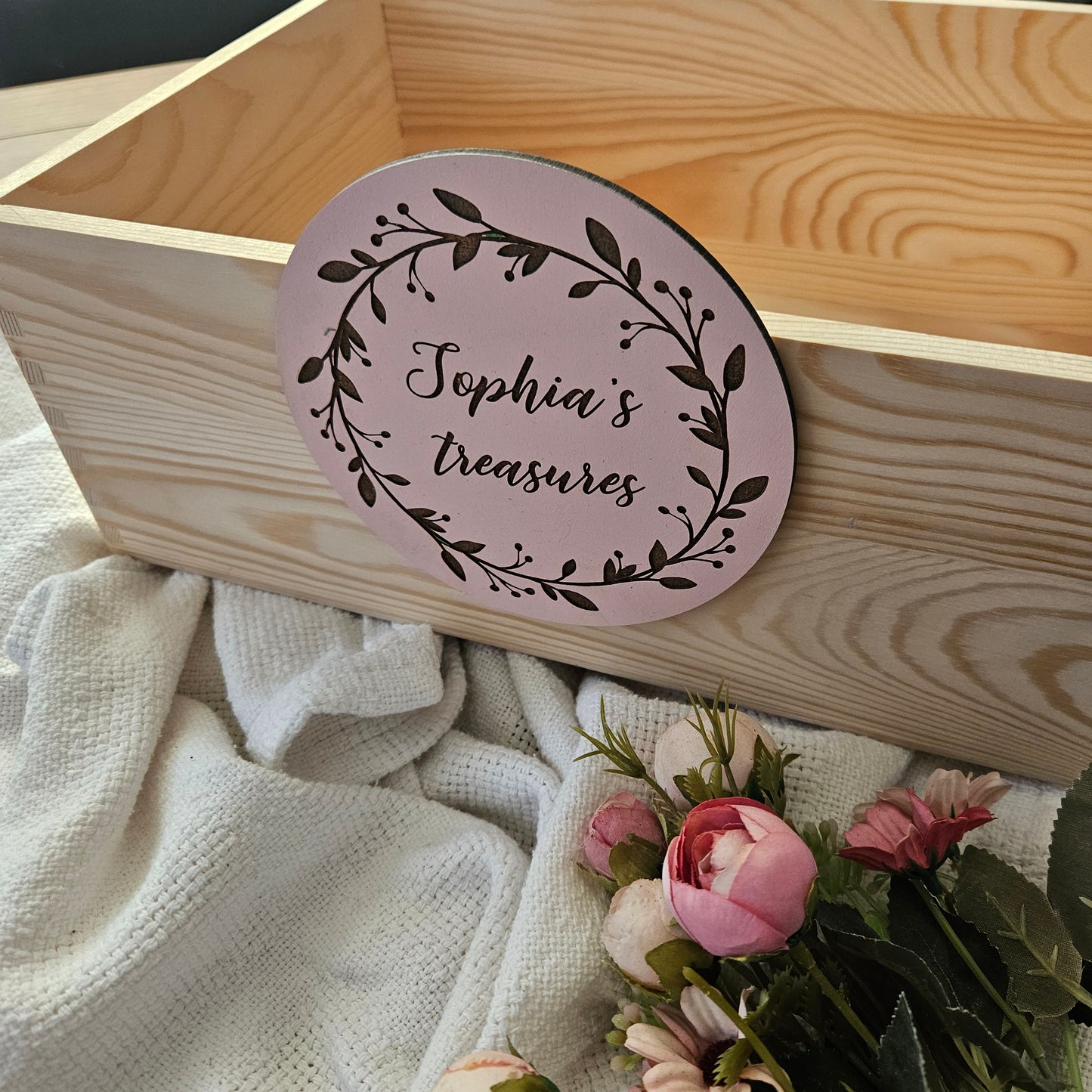 Keepsake Box Personalised Treasures Box