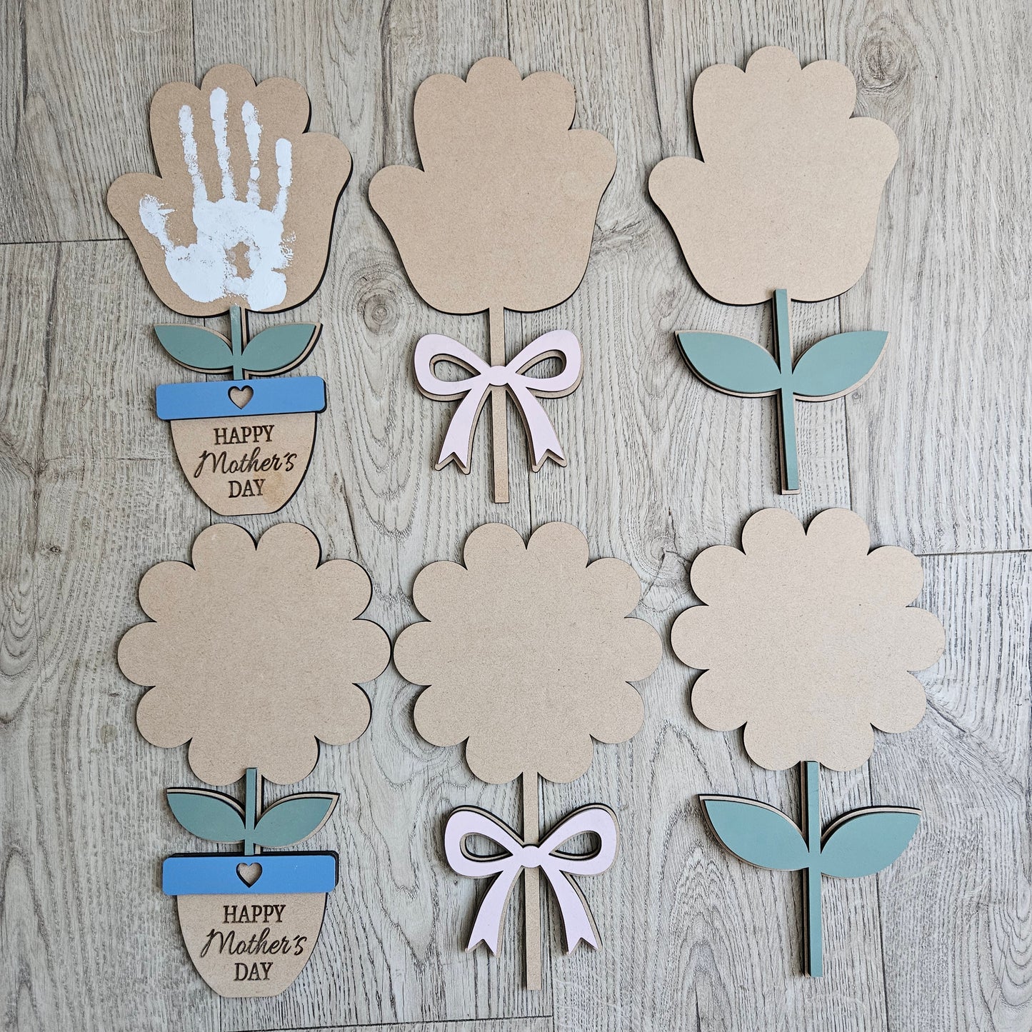 Mothers Day Handprint Flower