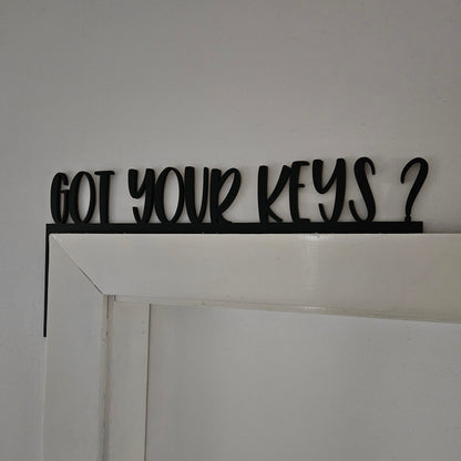 Got Your Keys Door Trim