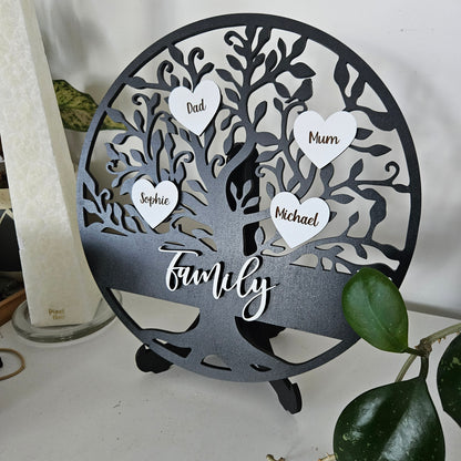 Personalised Family Tree Plaque