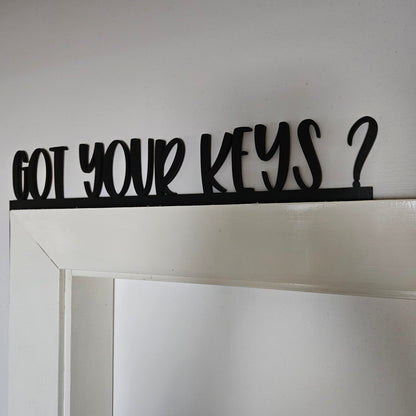 Got Your Keys Door Trim