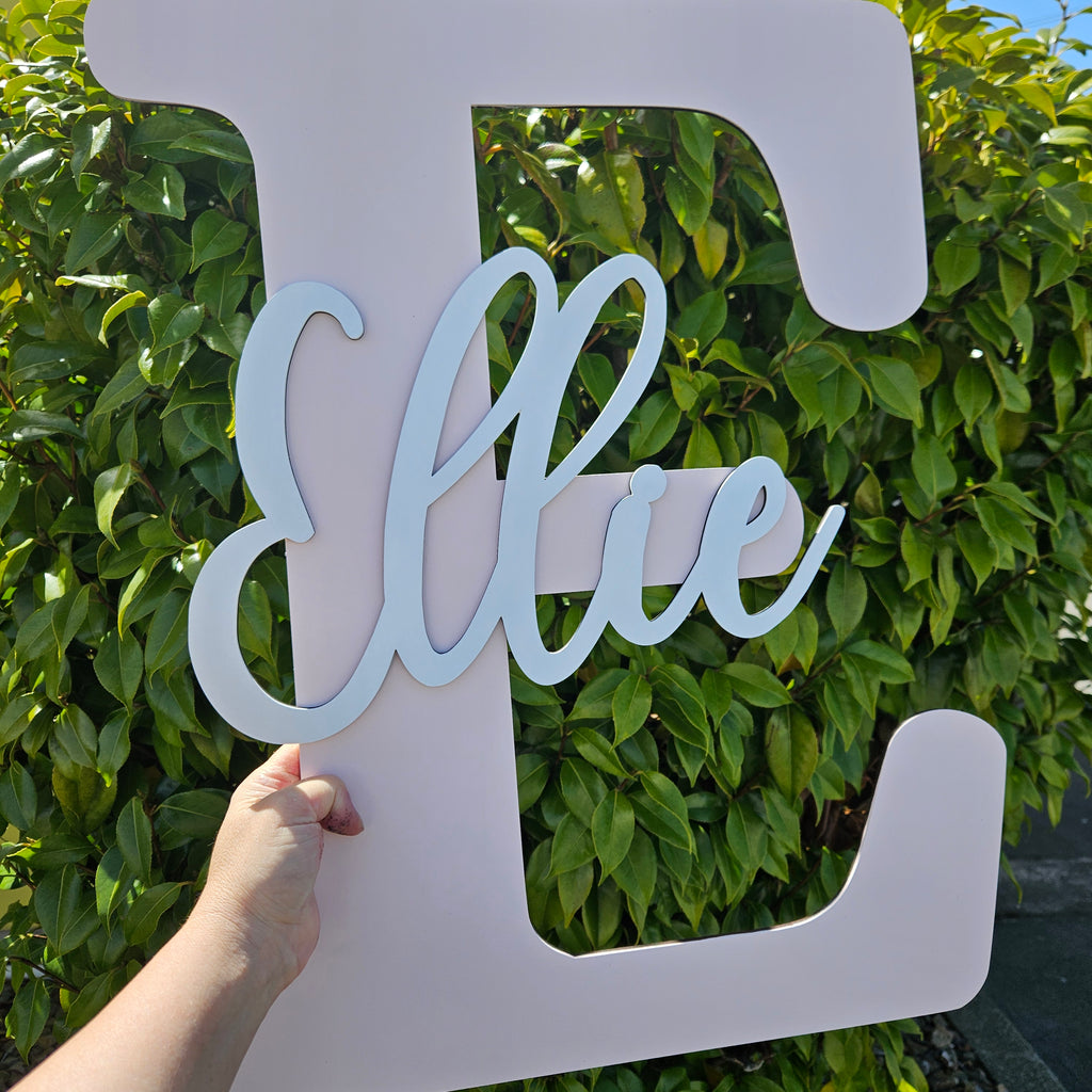 Monogram Two Layer