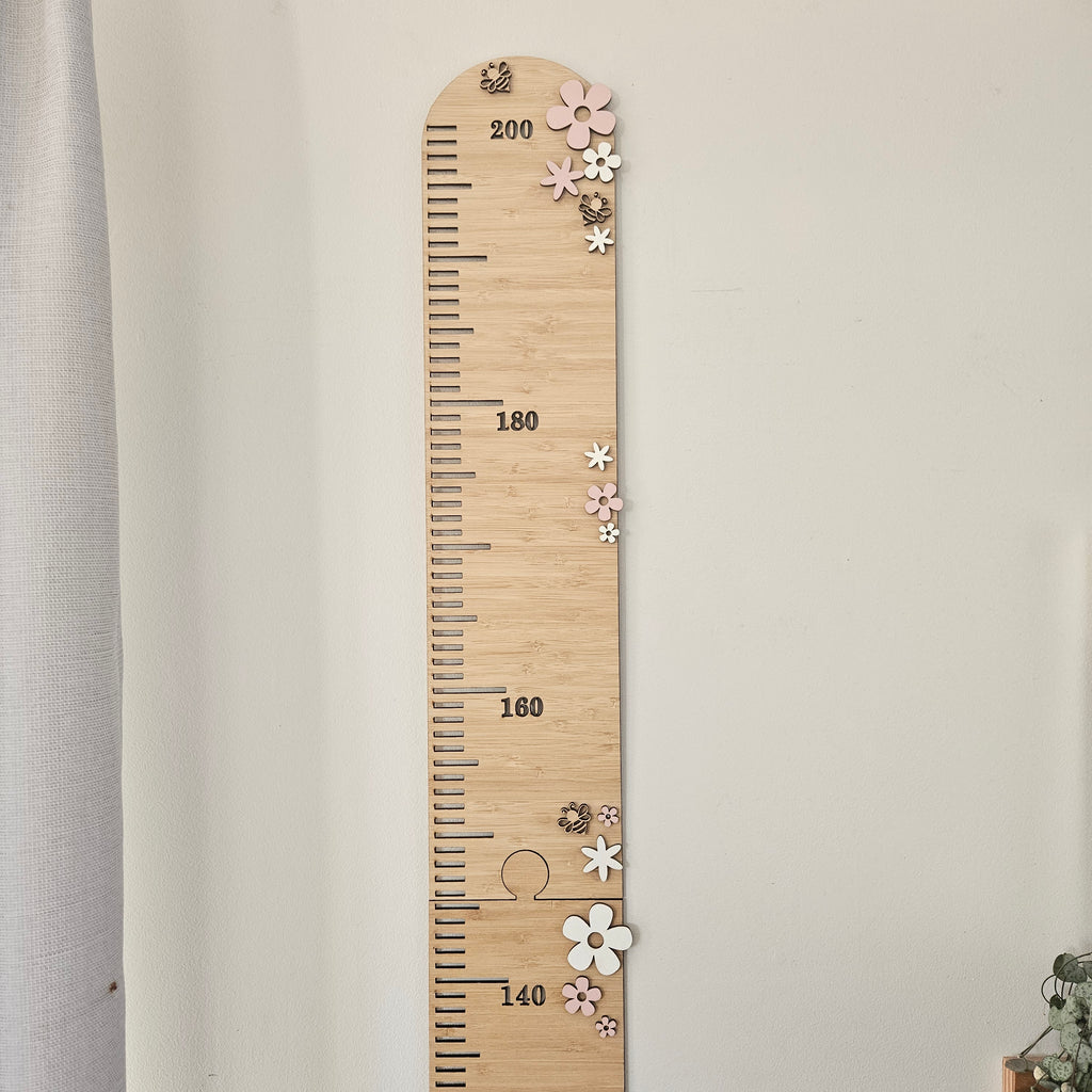 Daisy Bamboo Sectional Height Chart