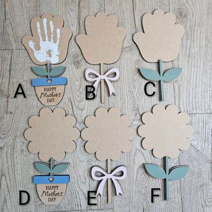 Mothers Day Handprint Flower