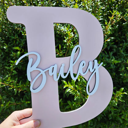 Monogram Two Layer
