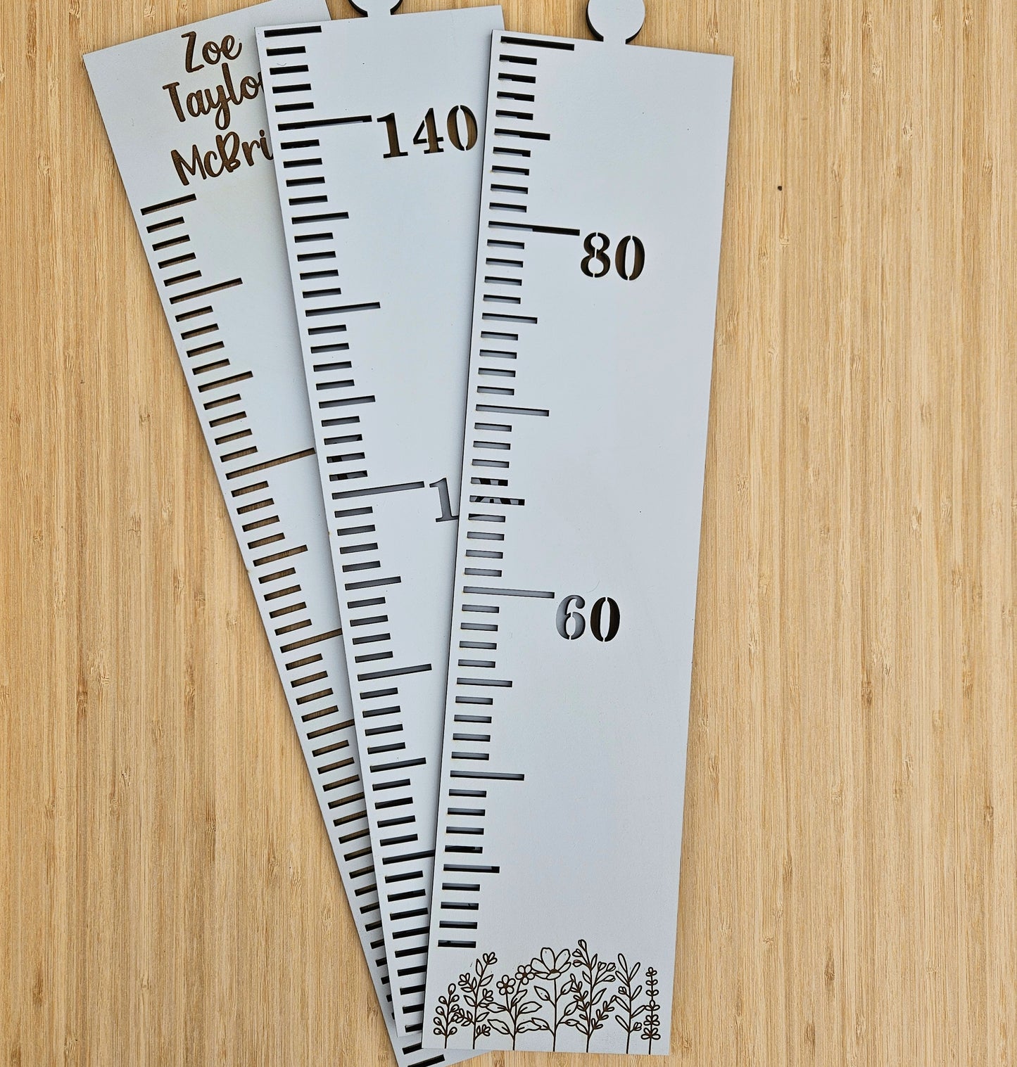 Sectional Height Chart Painted