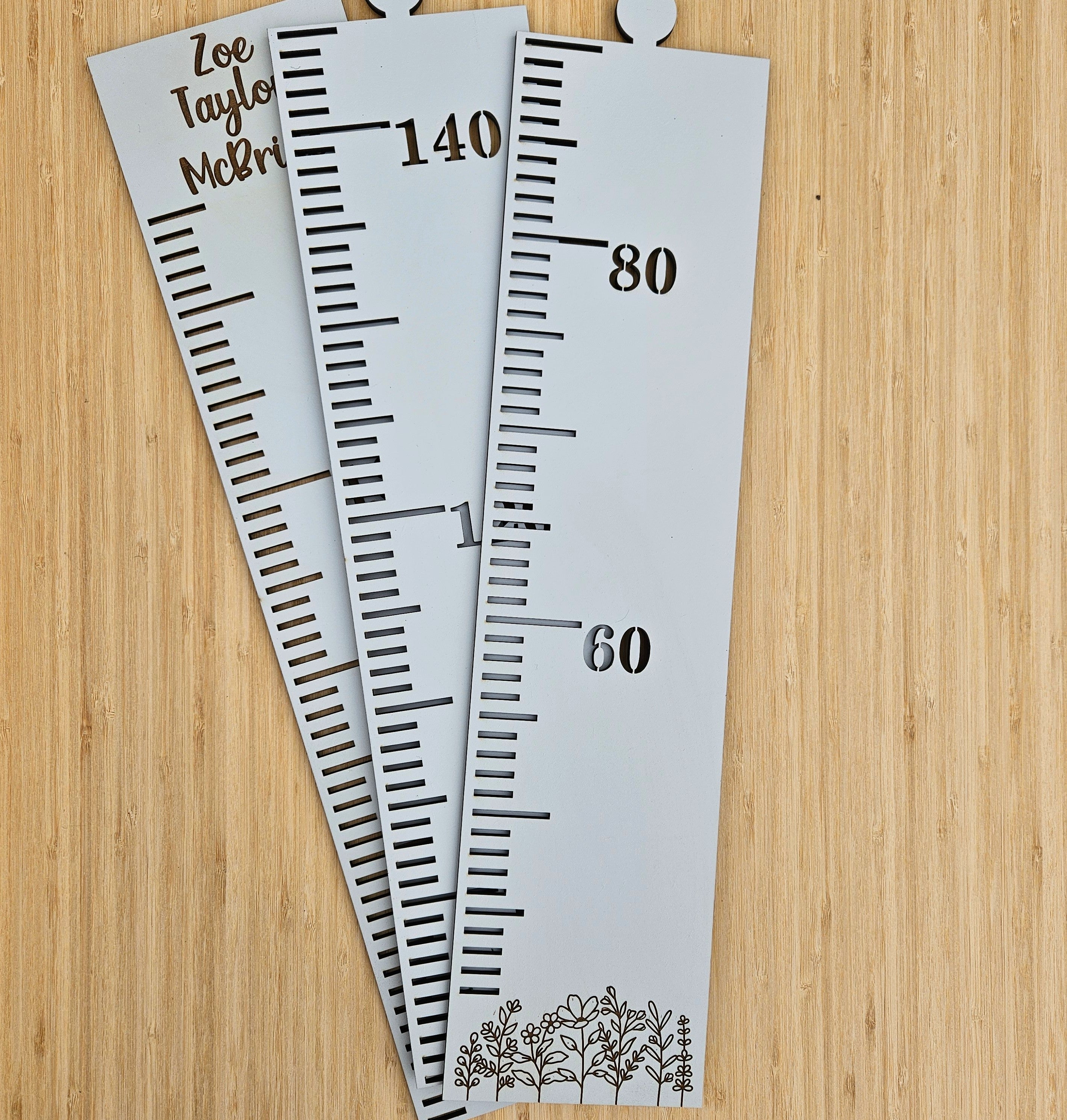Sectional Height Chart Painted