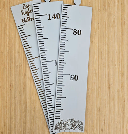 Sectional Height Chart Painted