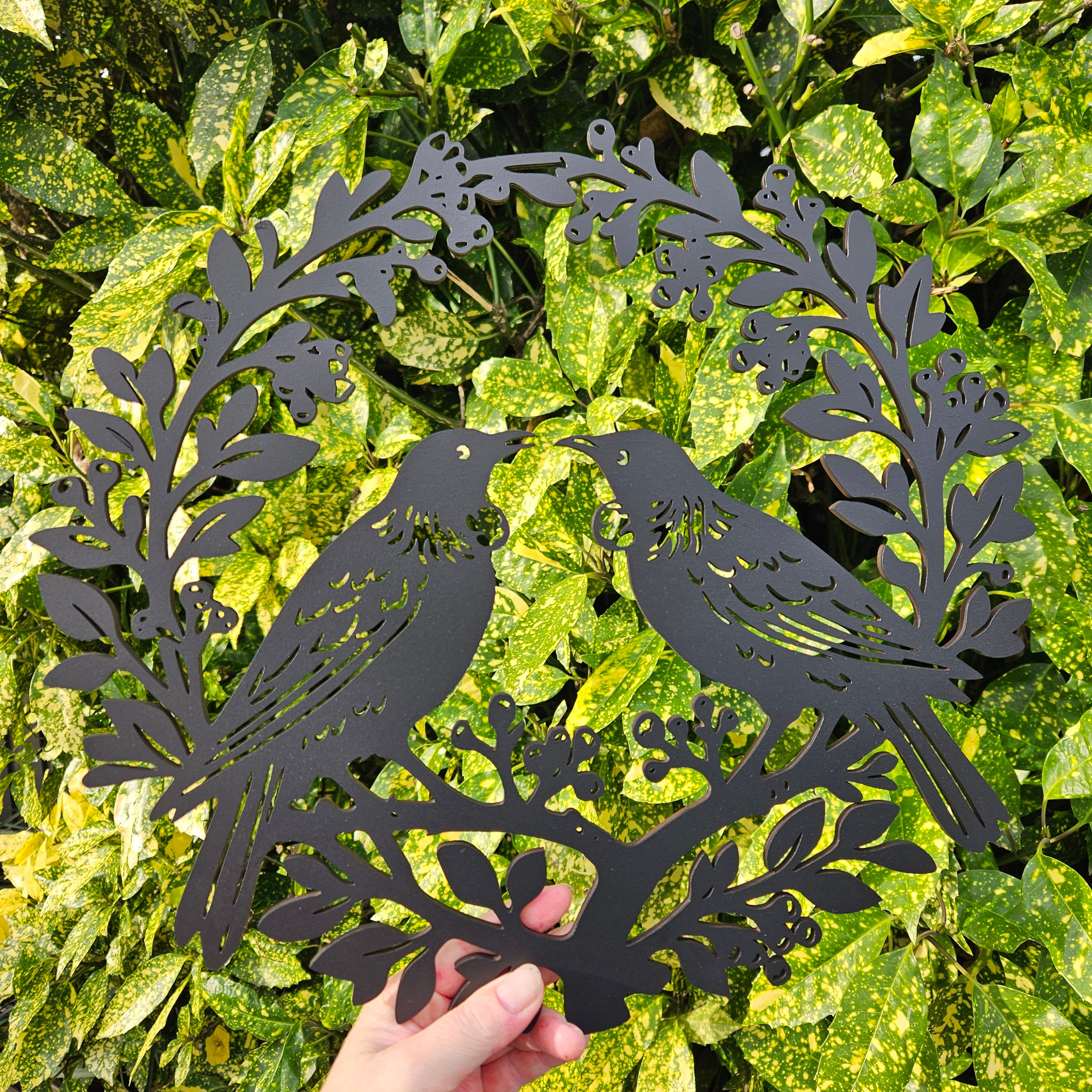 Tui Wreath Wall Art