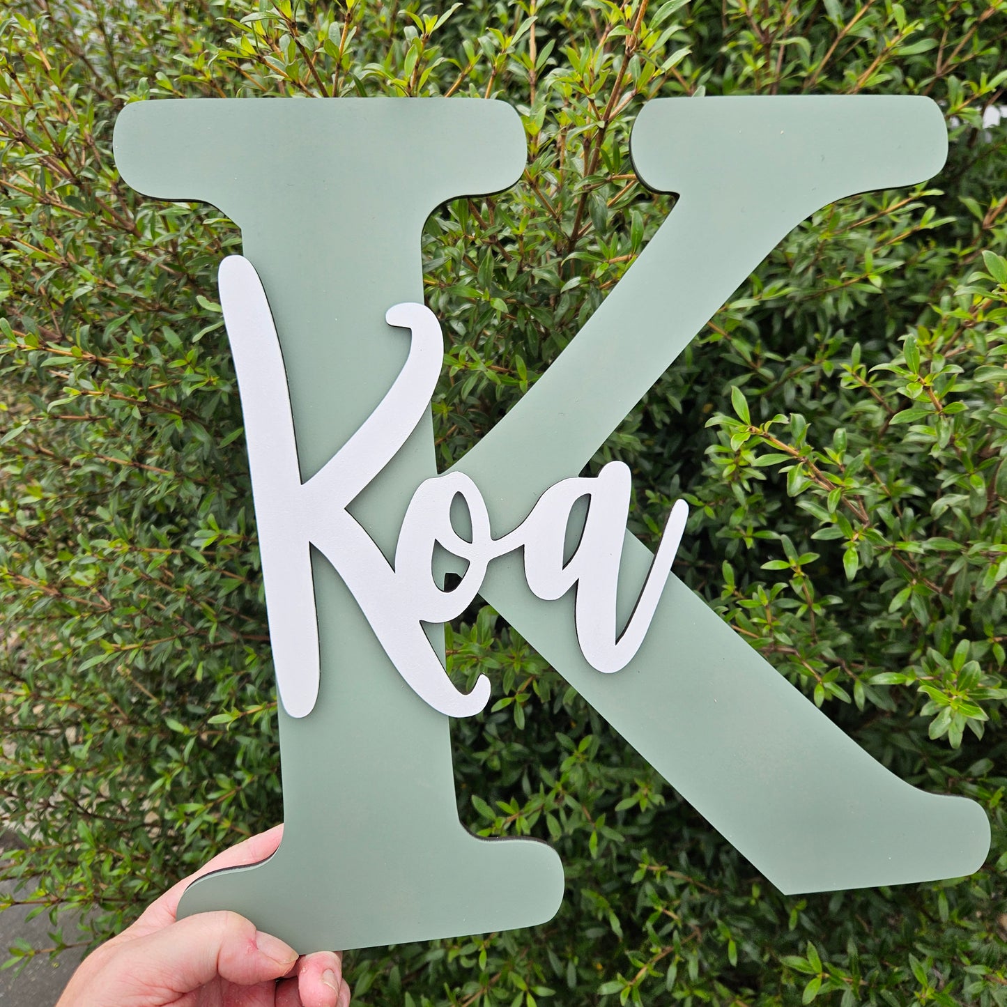 Monogram Two Layer