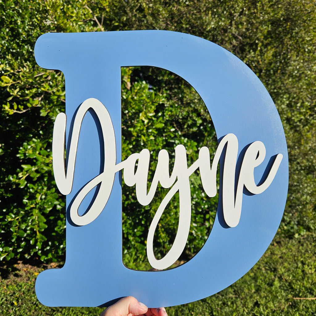 Monogram Two Layer