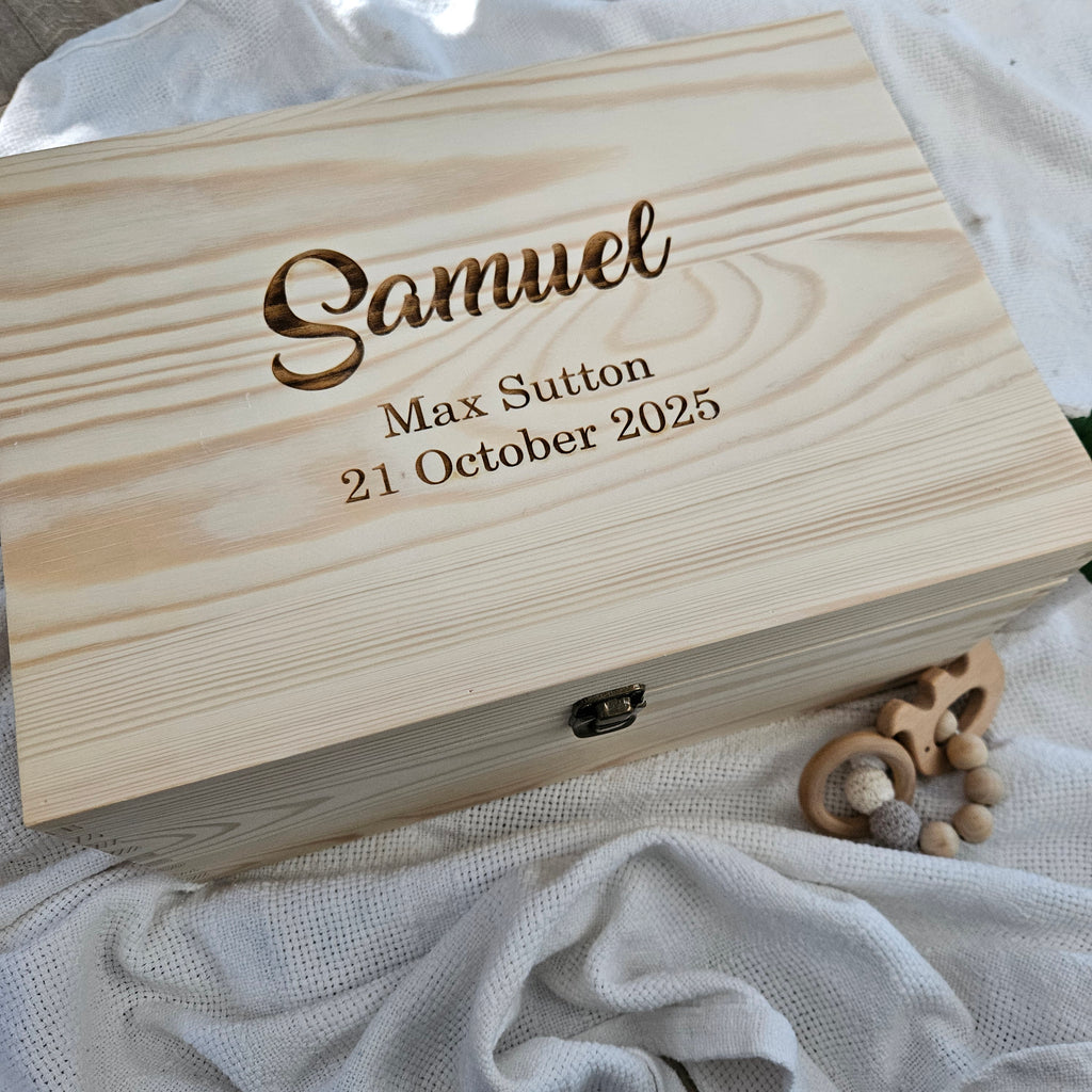 Samuel Wooden Keepsake Box
