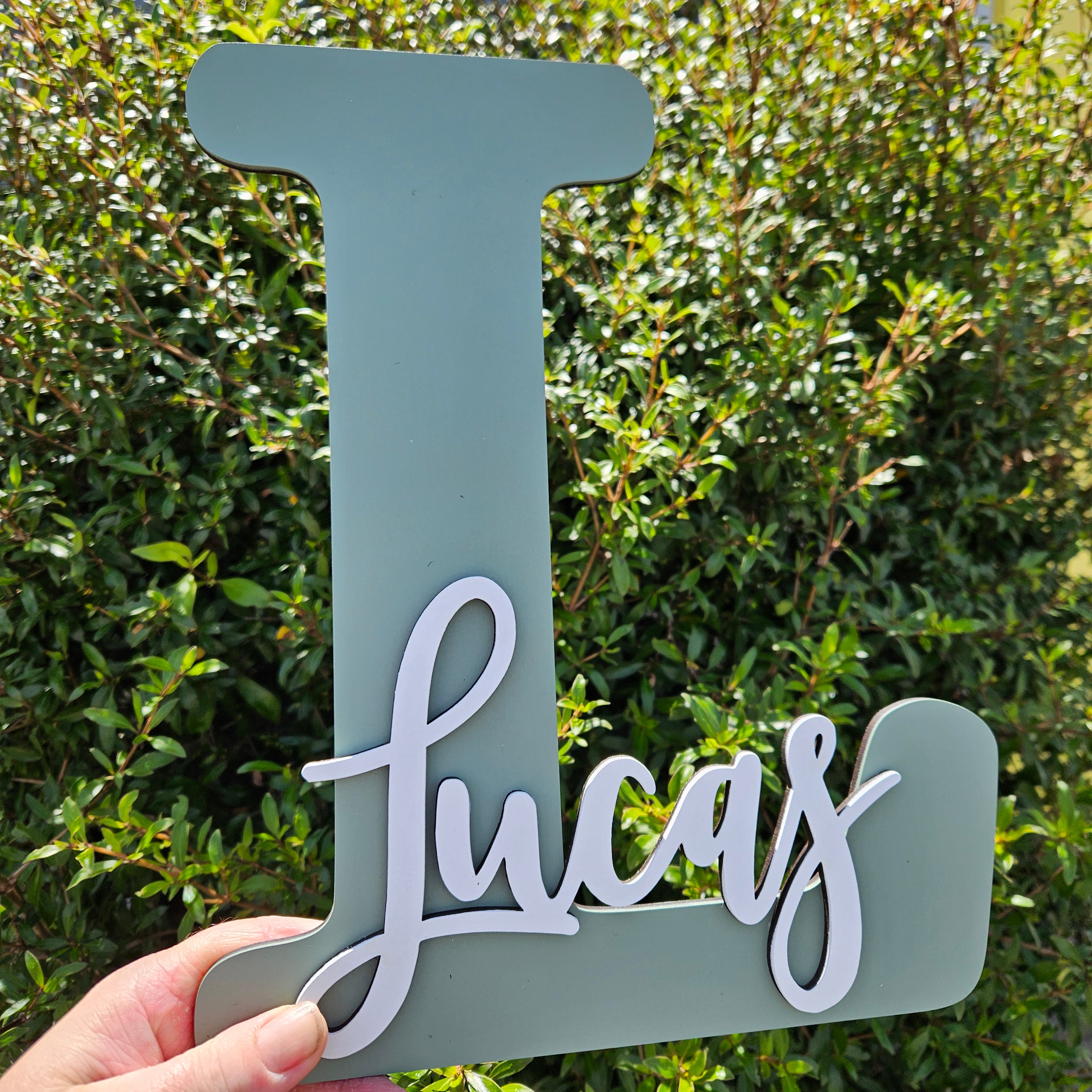 Monogram Two Layer