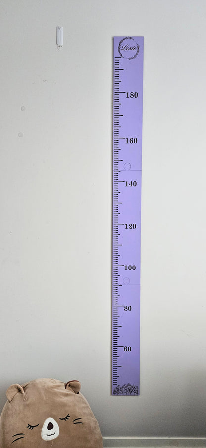 Sectional Height Chart Painted