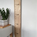 Ash Wooden Height Chart - Height Chart