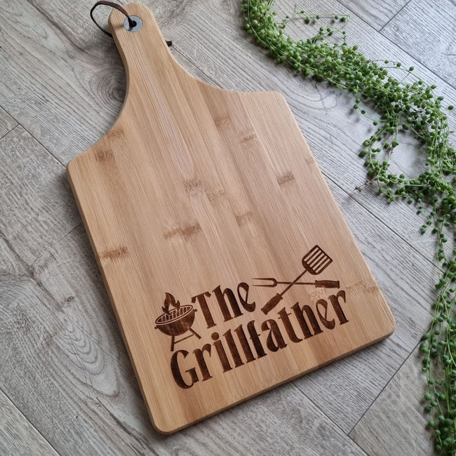Bamboo Cheese Board The Grillfather - Cheese Boards