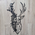 Geometric Stag Wall Art - Geometric Animals