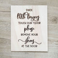 Little Fingers Engraved - General Signs
