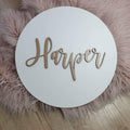 3d Name On Circle