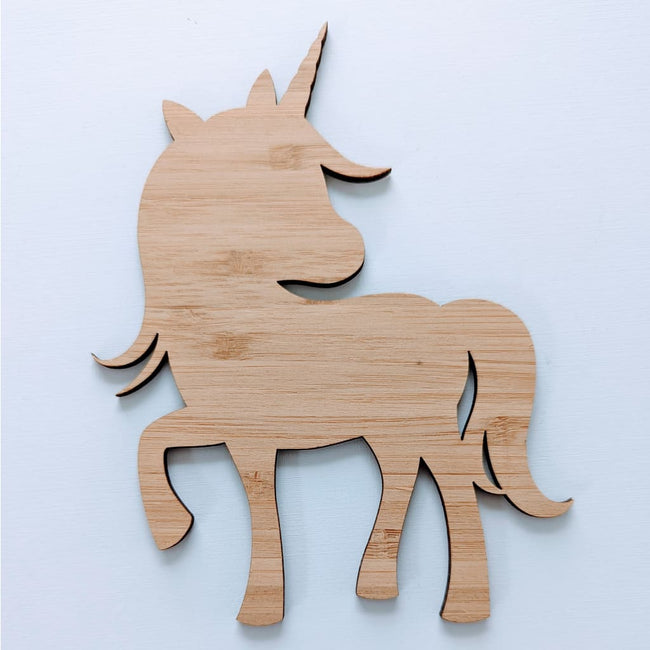 Unicorn Five Shape/Blank - Craft Shape
