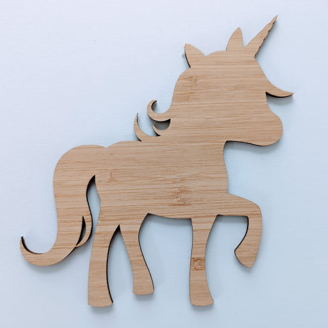 Unicorn Four Shape/Blank - Craft Shape