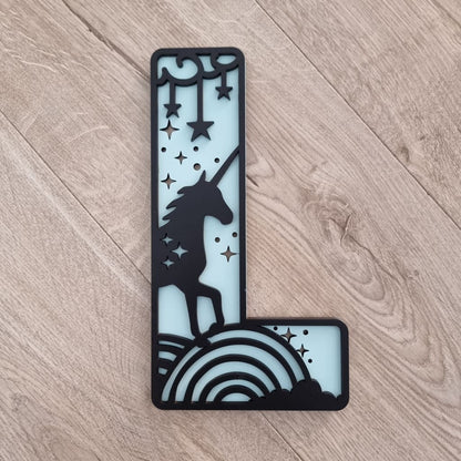 Unicorn Letters Large - Letter Tiles